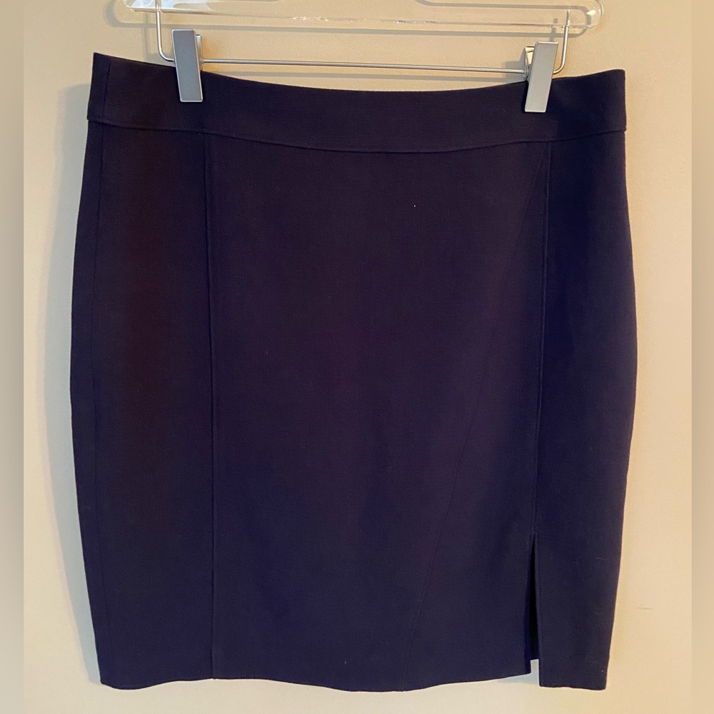 Banana Republic Factory Navy Blue Pencil Skirt | Women's Sz 8